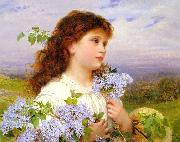 Sophie Gengembre Anderson The Time Of The Lilacs USA oil painting artist
